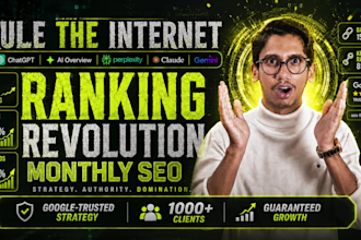 do monthly SEO services built for top google rankings