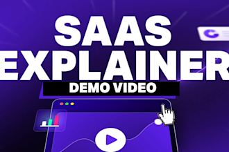 do saas explainer video, demo video for saas product