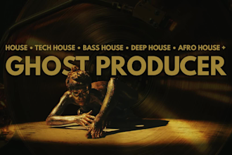 produce a professional house, tech house, bass house track ready for labels