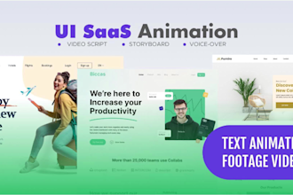 create 2d animation saas explainer videos