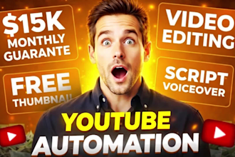 do professional youtube automation video editing, top 10 cashcow videos