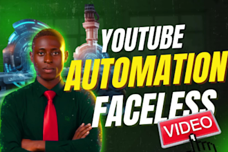 build your faceless youtube automation channel and cash cow videos