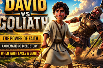 create ai bible story videos with cinematic animation and voiceover
