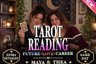 tarot reading, psychic reading, love reading, detailed,