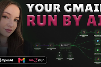 build a gmail ai automation agent using n8n