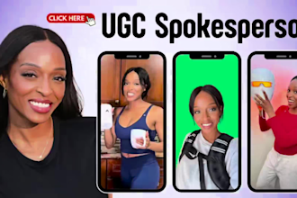 create female spokesperson ugc videos and ugc video ads