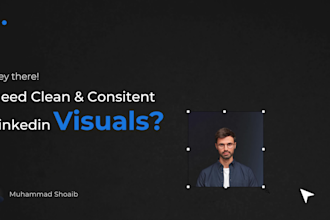 design, a complete linkedin visual kit with banner carousel and post template