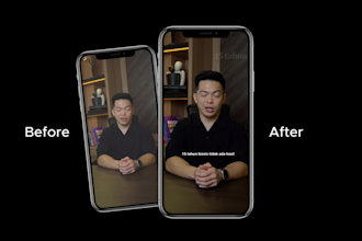 edit ig reels, tiktok, and youtube shorts with captions