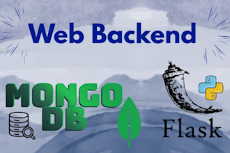 build a python flask and mongodb API backend