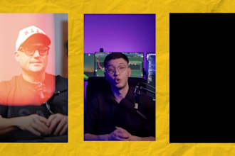 edit youtube shorts, reels and tiktok video editing