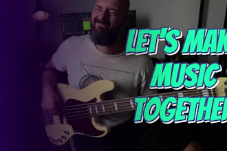 be your pro session bass player