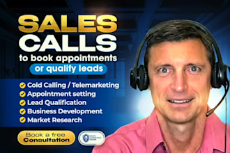 make cold calls and qualify your leads