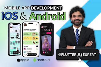 build mobile app development ios android app flutter developer ai app creation