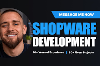 build and customize your shopware 6 ecommerce store