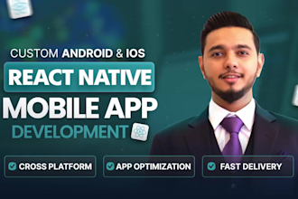 do mobile app development android ios with react native expo