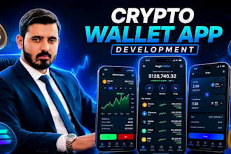 expertly build your secure decentralized crypto wallet app