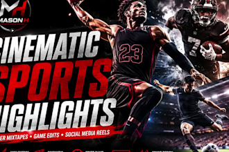 create career boosting, athlete recruiting, highlight reels