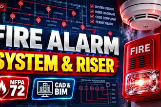 do nfpa 72 fire alarm system design and riser diagrams