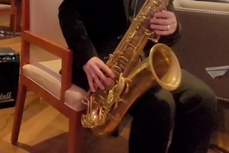record a jazz sax solo for your song