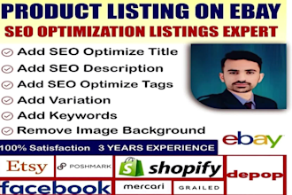 create ebay product listings, cross list and drafts using list perfectly, vendoo