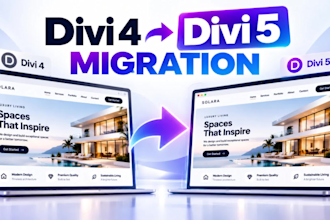 build a professional divi wordpress website with divi 5 theme