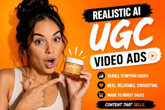 create realistic ai ugc video ads