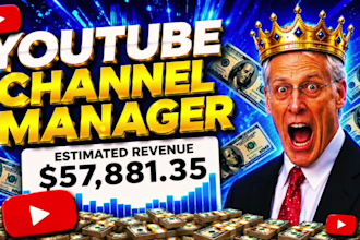be your faceless youtube video editor automation channel cash cow videos