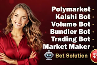 solana evm cex sui bundler bot, volume bot, polymarket trading bot, kalshi bot