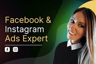 be your facebook and instagram ads expert