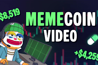 create crypto nft memes and meme coin videos