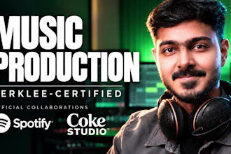 be your professional music producer and mix engineer