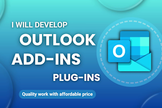develop office outlook addin plugins