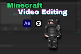 edit a professional minecraft video with color grading