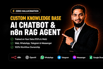 build your n8n rag agent and custom knowledge base chatbot