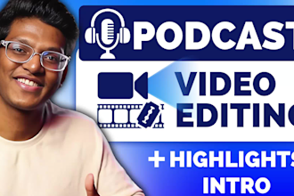 produce multicam podcasts or riverside podcast interview editing