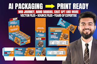 convert ai generated packaging into print ready vector files