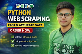 python web scraping data extraction and web scraper using python