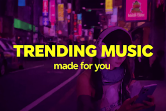 create viral trending music for tiktok, reels and shorts