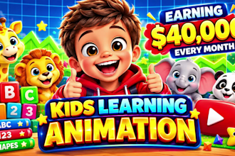 create best lip sync kids learning videos for youtube, kids videos channel