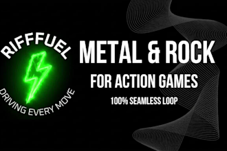 compose adaptive metal music and seamless loops for video game