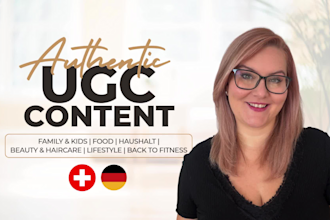 be your swiss german ugc creator for authentic video content