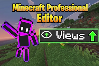 be your youtube long form minecraft editor