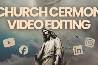 edit christian sermons, church videos and podcasts