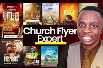 design unique and impactful christian event flyers