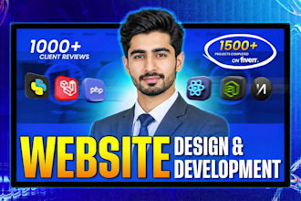 build website, website development, full stack developer, front end developer