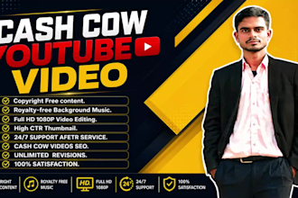 produce monetizable faceless youtube videos with script