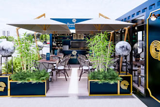 design luxury restaurant and cafe interiors