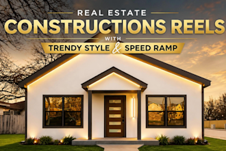 turn and edit property photos to ai real estate promo video cinematic reels