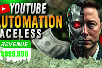 create high quality finance and crypto videos for youtube automation