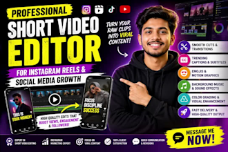 create viral instagram reels tiktok youtube shorts ads commercial branding